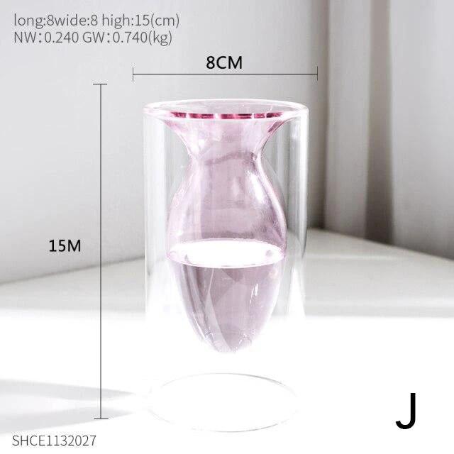 Bubbly Glass Vases by Bowlift