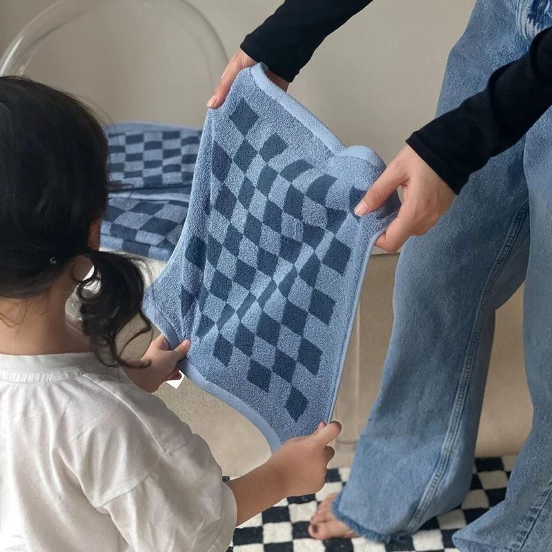 Checkerboard Towels by Bowlift