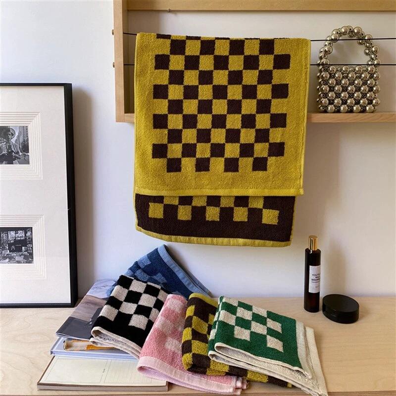 Checkerboard Towels by Bowlift