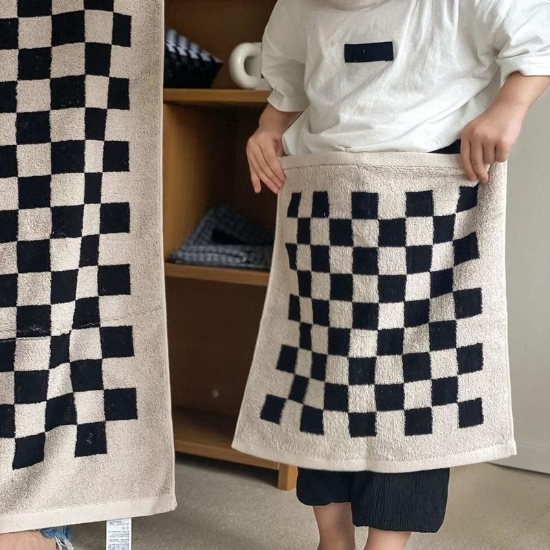 Checkerboard Towels by Bowlift