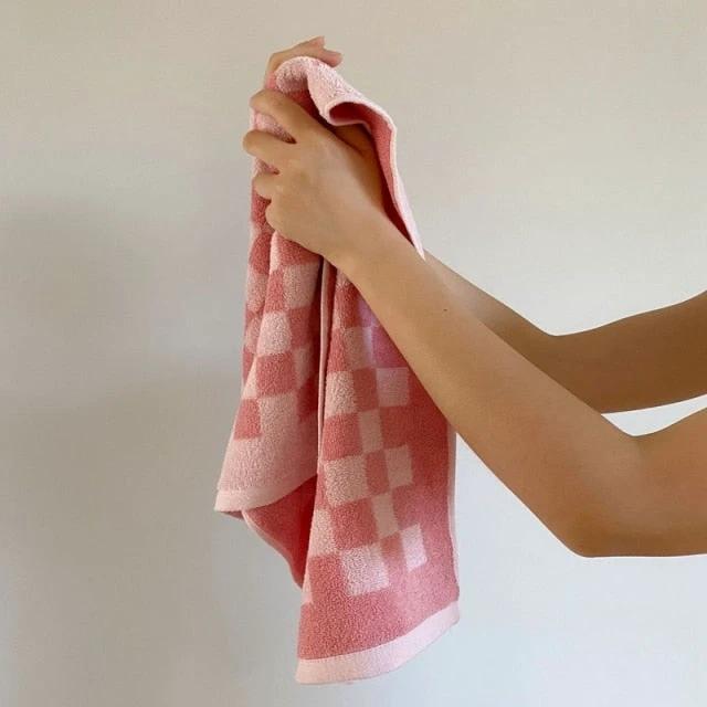 Checkerboard Towels by Bowlift