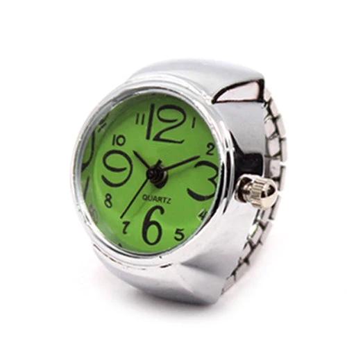 Creative Quartz Stainless Steel Watch Ring by BowLift