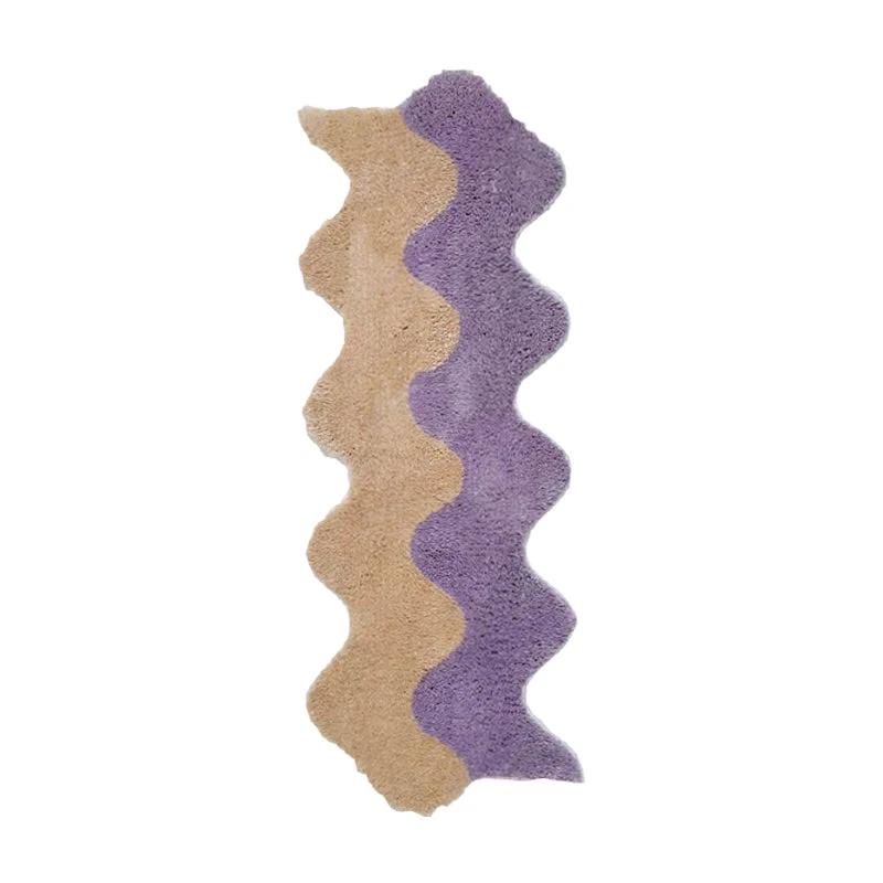 Wavy 2-toned Narrow Rug by Bowlift