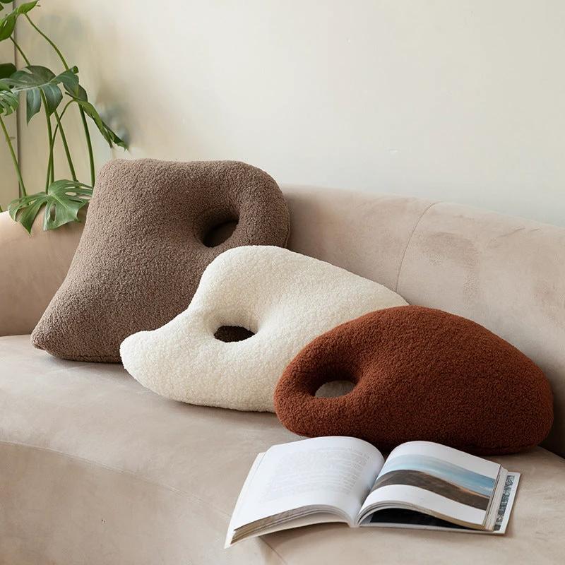 Pebble Wool Cushion by Bowlift