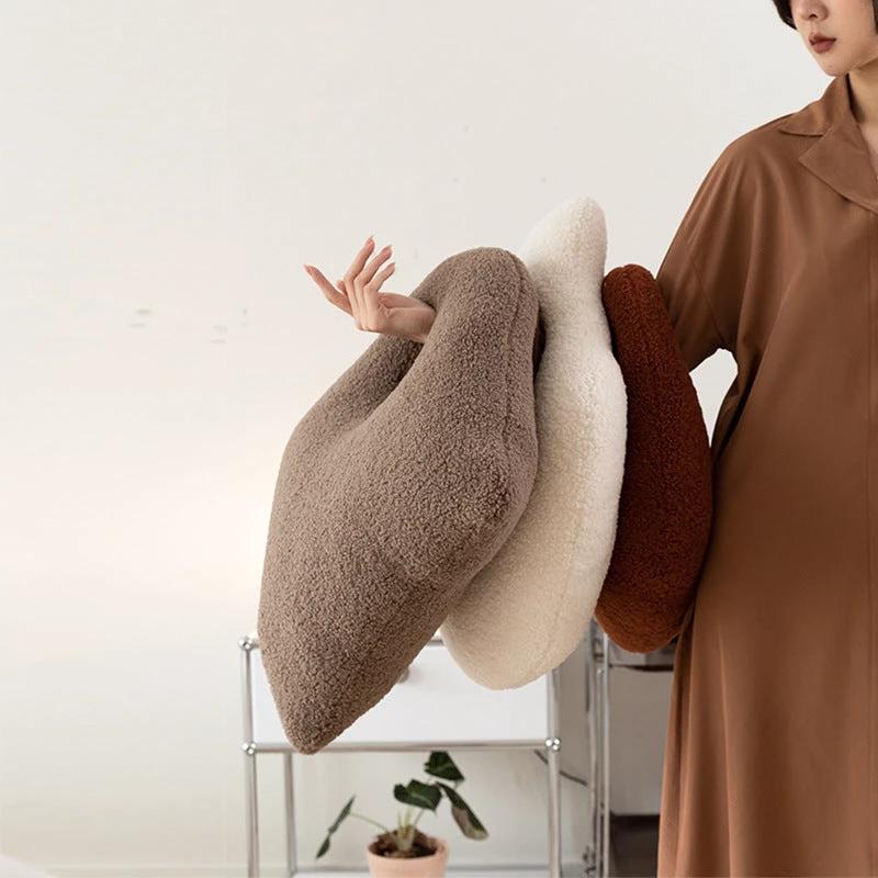 Pebble Wool Cushion by Bowlift