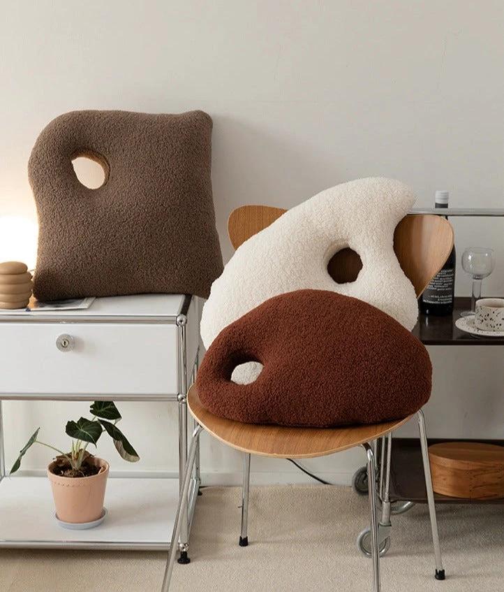 Pebble Wool Cushion by Bowlift