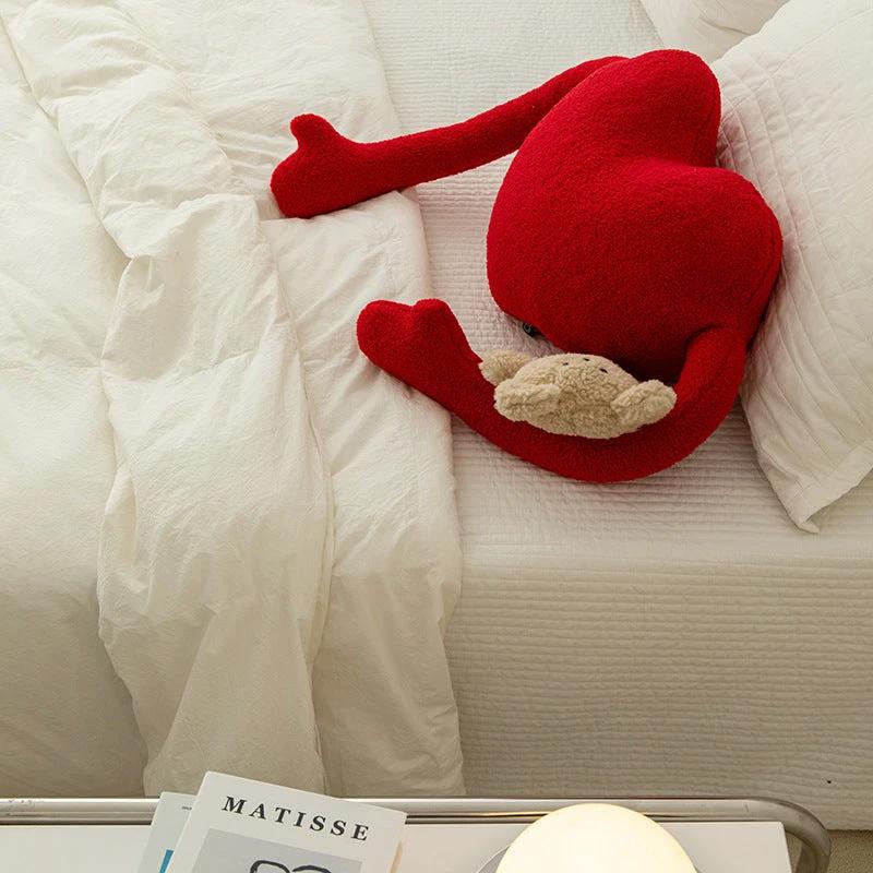 Heart Cushion by Bowlift