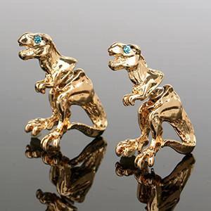 T-Rex Earrings by Bowlift
