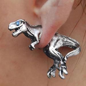 T-Rex Earrings by Bowlift