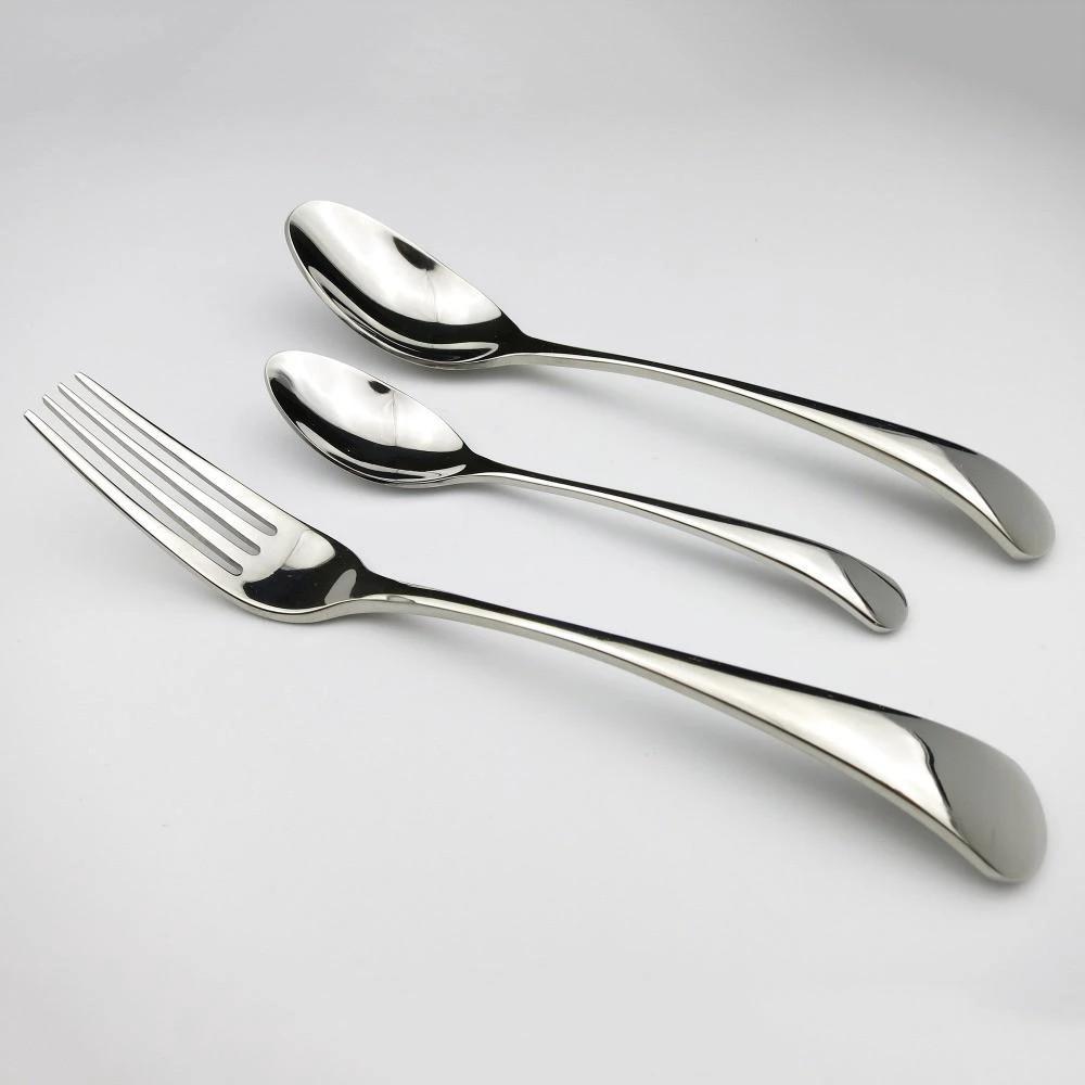 Sidereal - Stainless Steel Silverware Set (4 Pieces) by Bowlift