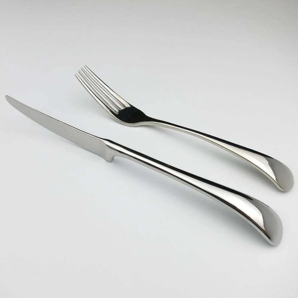 Sidereal - Stainless Steel Silverware Set (4 Pieces) by Bowlift