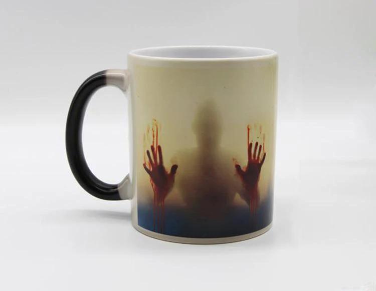 Heat Sensitive Bloody Hands Mug by Bowlift