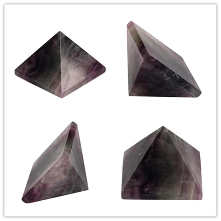 Pyramid Chakra Healing Reiki Crystal by Bowlift