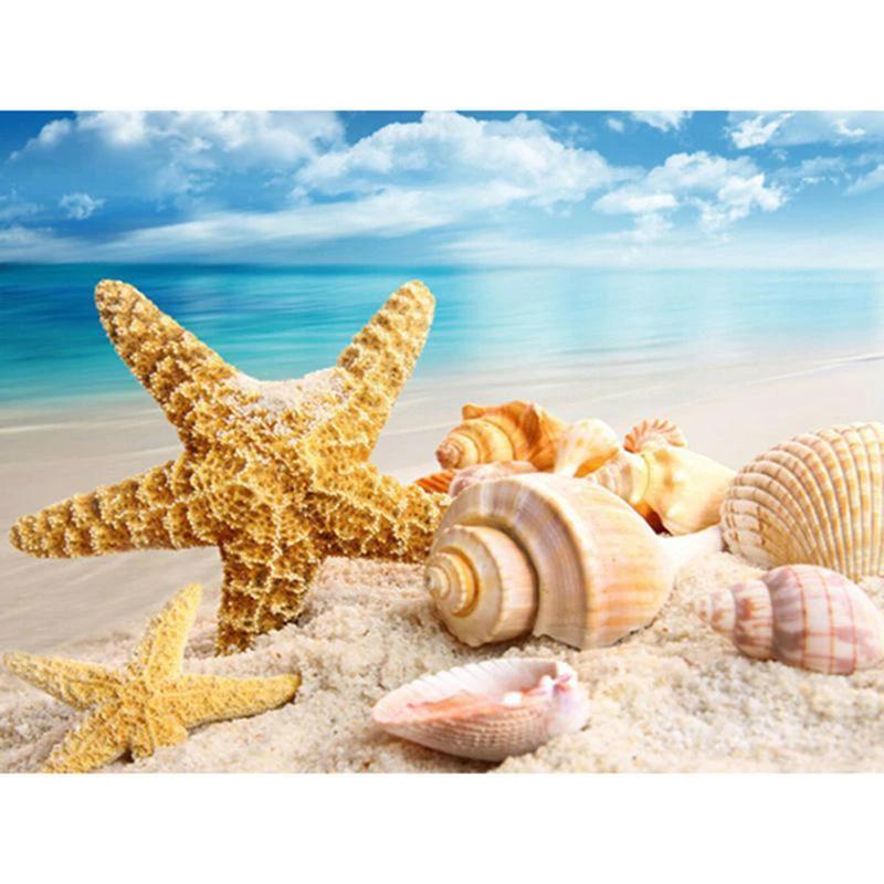 Seashells By The Shore - GemPaint Kit by Bowlift