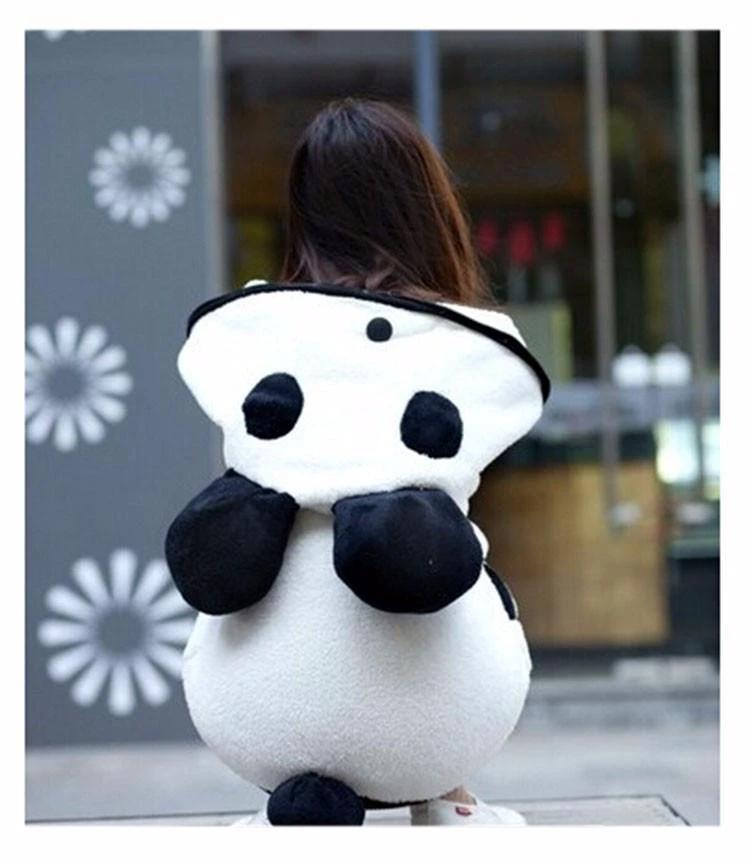Fluffy Panda Hoodie by Bowlift