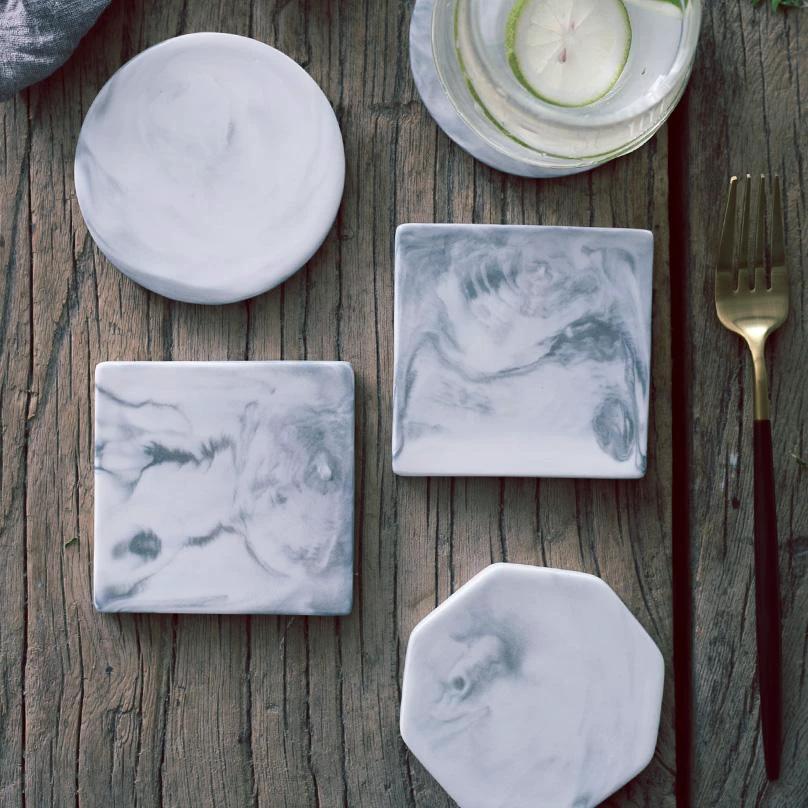 Marmol - Modern Ceramic Coaster by Bowlift