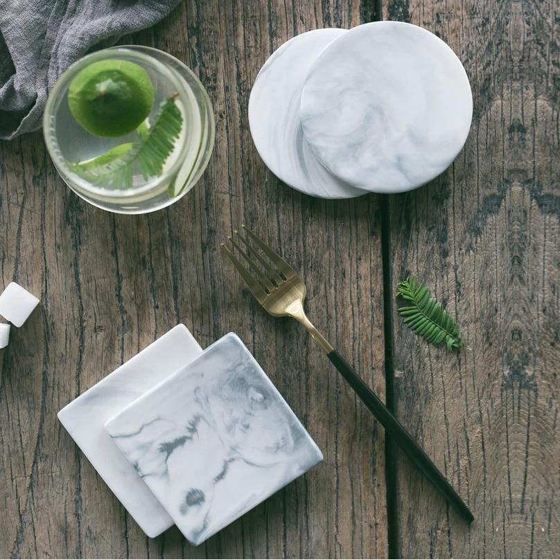Marmol - Modern Ceramic Coaster by Bowlift