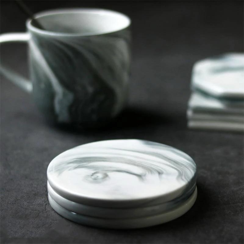 Marmol - Modern Ceramic Coaster by Bowlift