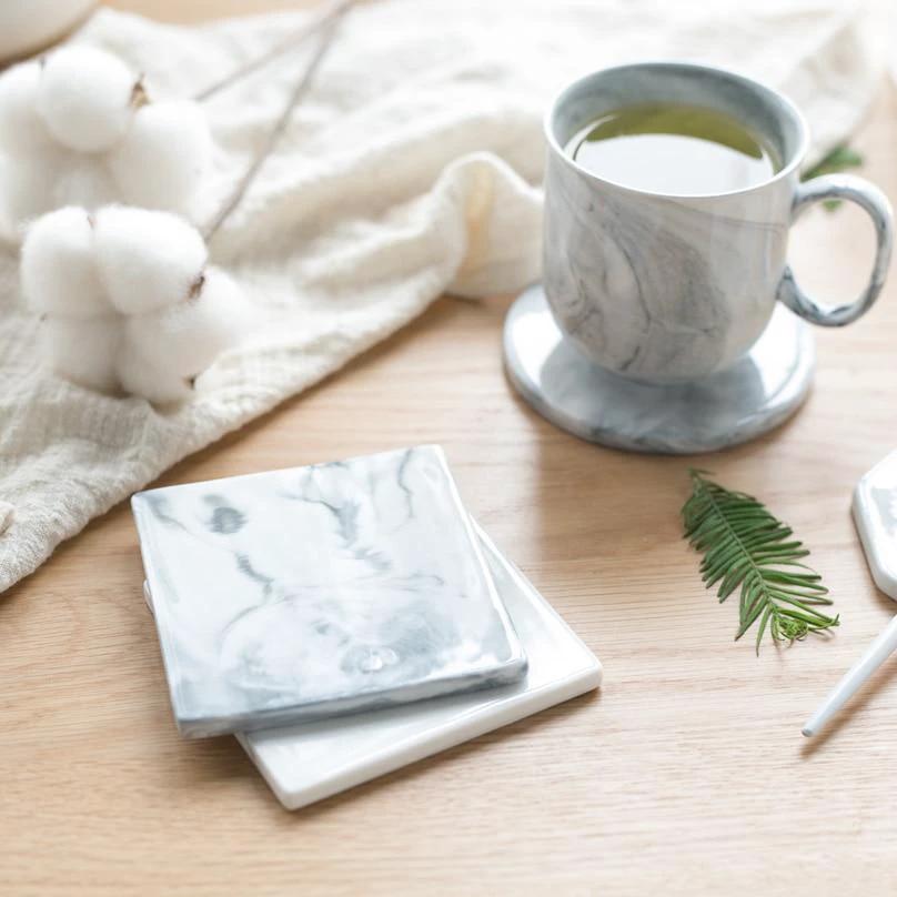 Marmol - Modern Ceramic Coaster by Bowlift