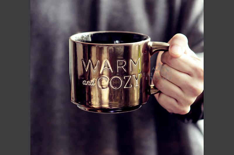 Metallic Glaze Mug by Bowlift