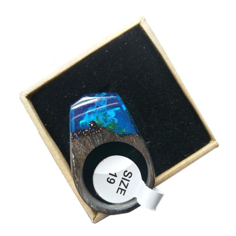 Quanta - Underwater World Resin Ring by Bowlift