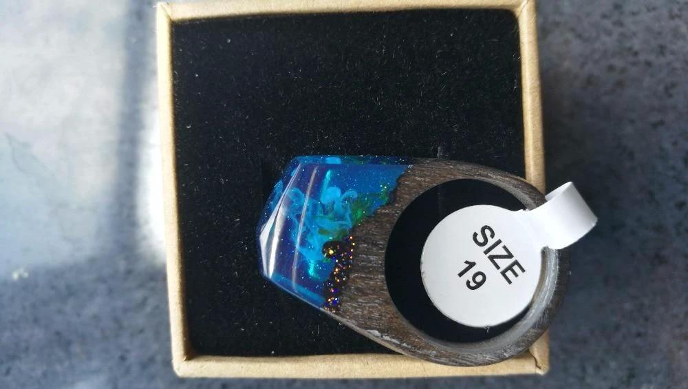 Quanta - Underwater World Resin Ring by Bowlift