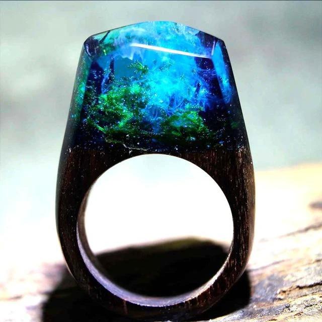 Quanta - Underwater World Resin Ring by Bowlift