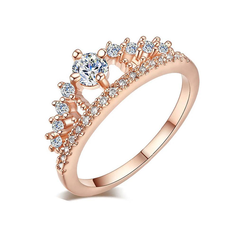 Princess Crown Crystal Ring by Bowlift