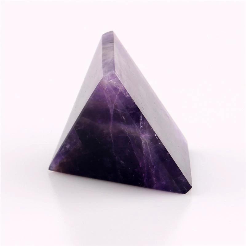 Pyramid Chakra Healing Reiki Crystal by Bowlift