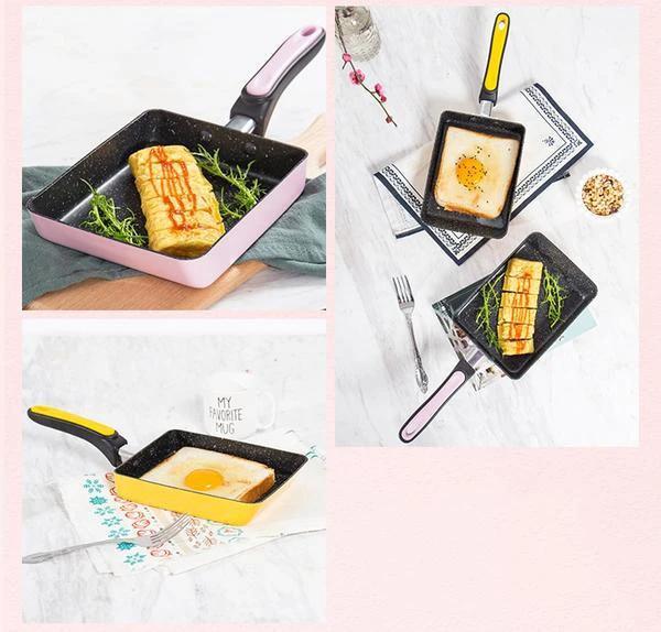 Ollam - Non-Stick Aluminum Egg Roll Fry Pan by Bowlift