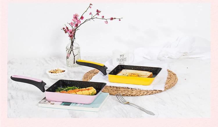 Ollam - Non-Stick Aluminum Egg Roll Fry Pan by Bowlift