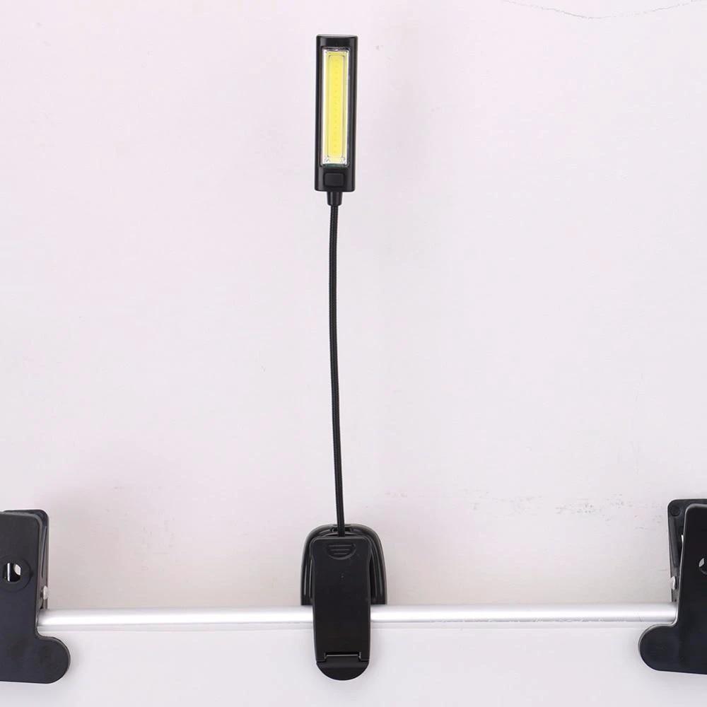 Study Buddy Light - Flexible Arms Desk Clip Lamp by Bowlift