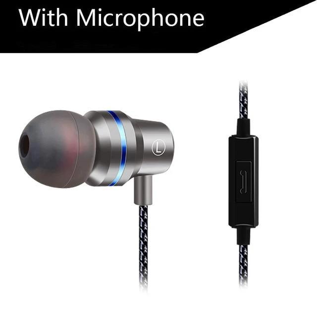 ListenEz - Clear Bass Earphones with Microphone by Bowlift