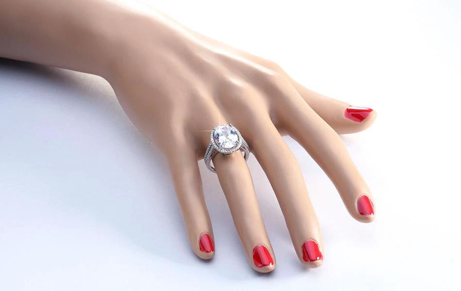 Oval Cut 6ct CZ Ring by Bowlift