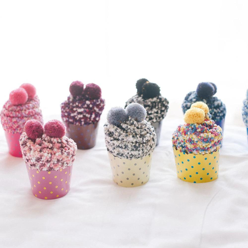 PomPom - Speckled Cupcake Socks by Bowlift