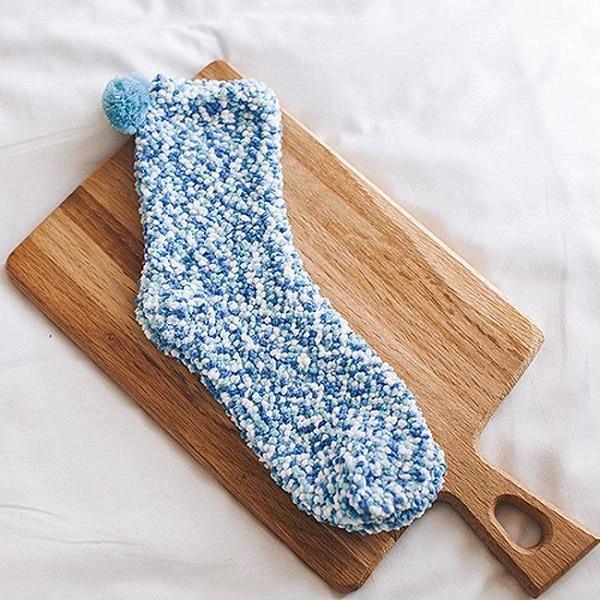 PomPom - Speckled Cupcake Socks by Bowlift