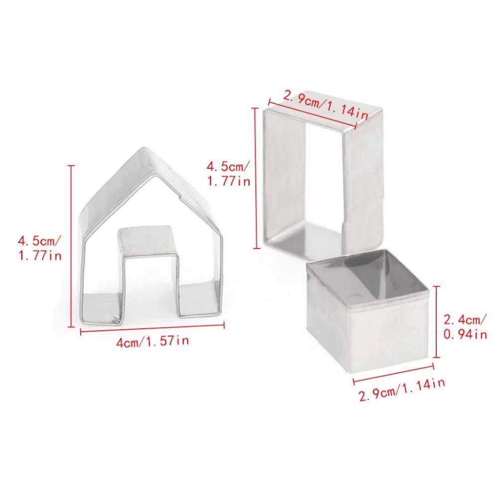 Gingerbread House Cookie Cutters by Bowlift