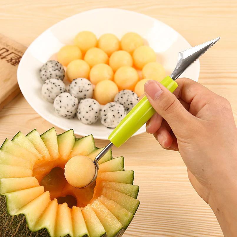 Steena - 2 in 1 Dual Head Fruit Carving Knife by Bowlift