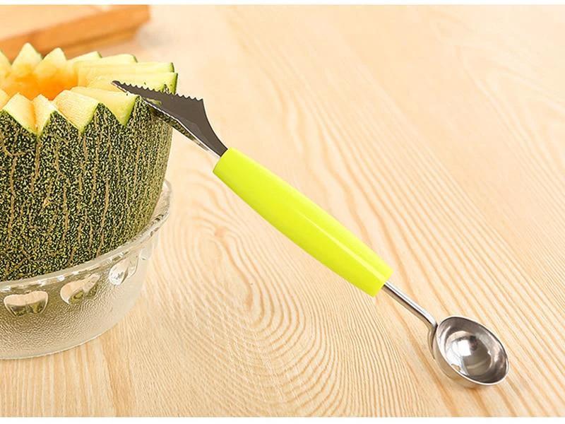 Steena - 2 in 1 Dual Head Fruit Carving Knife by Bowlift