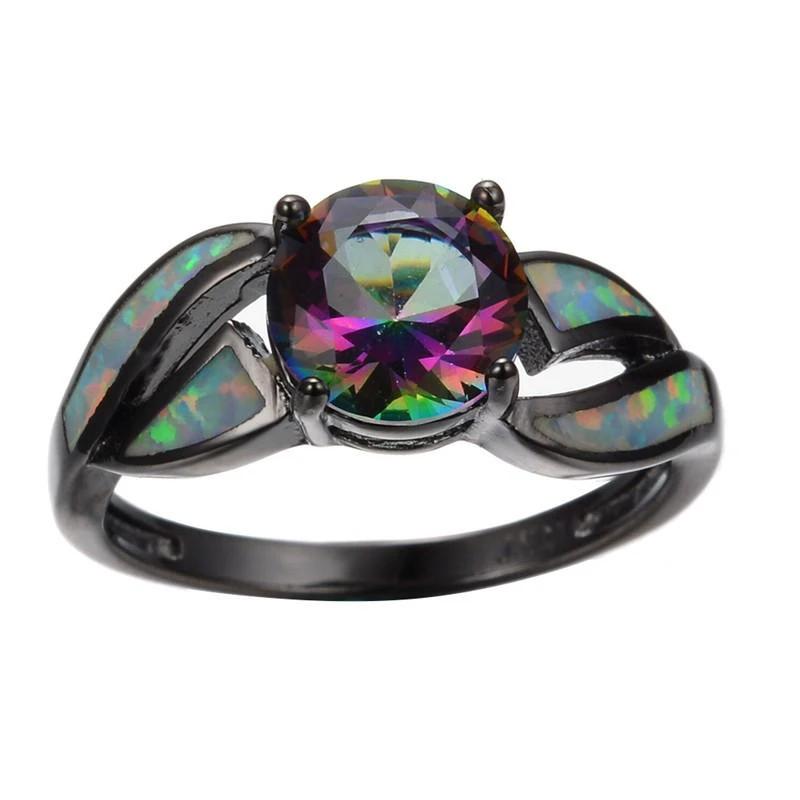 Fire Opal Ring by Bowlift