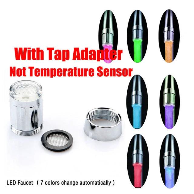 Colorful Temperature Sensor Faucet Tap by BowLift
