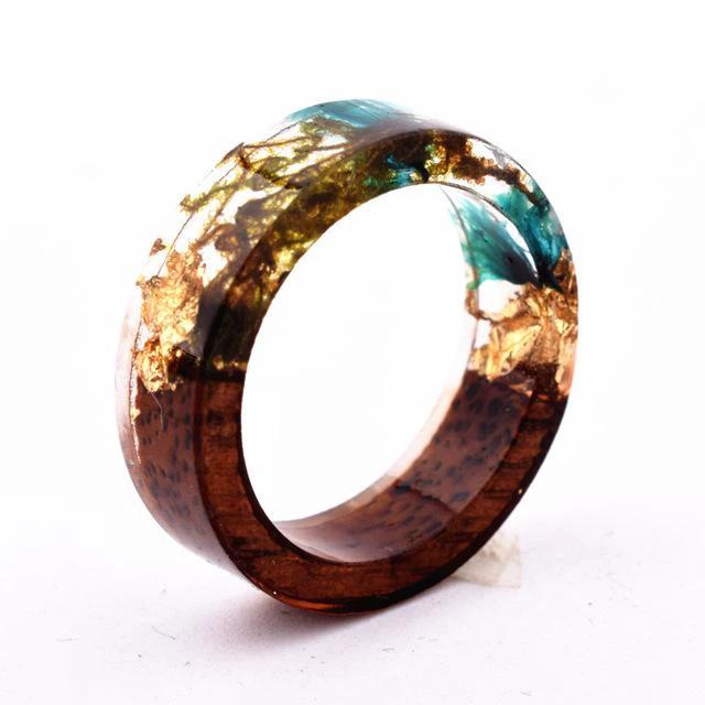 Flower Resin Rings by Bowlift