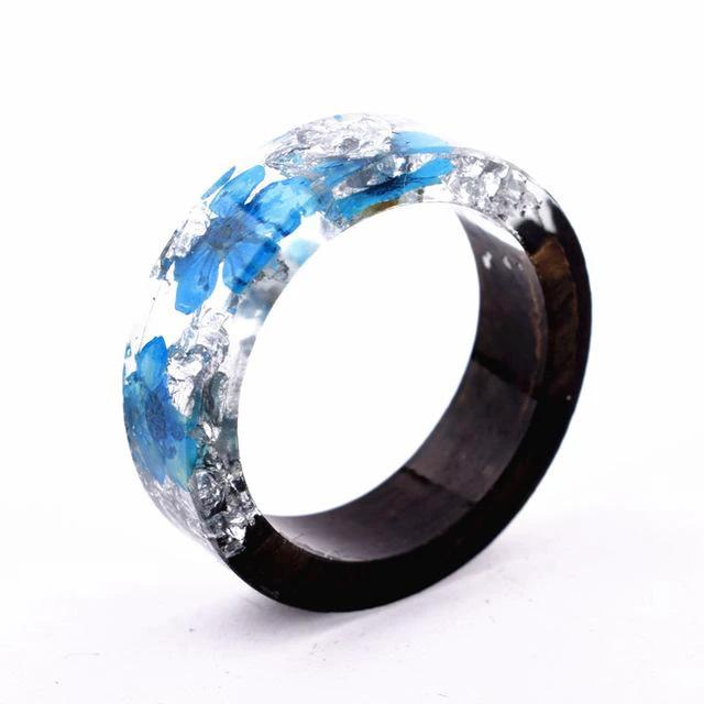 Flower Resin Rings by Bowlift