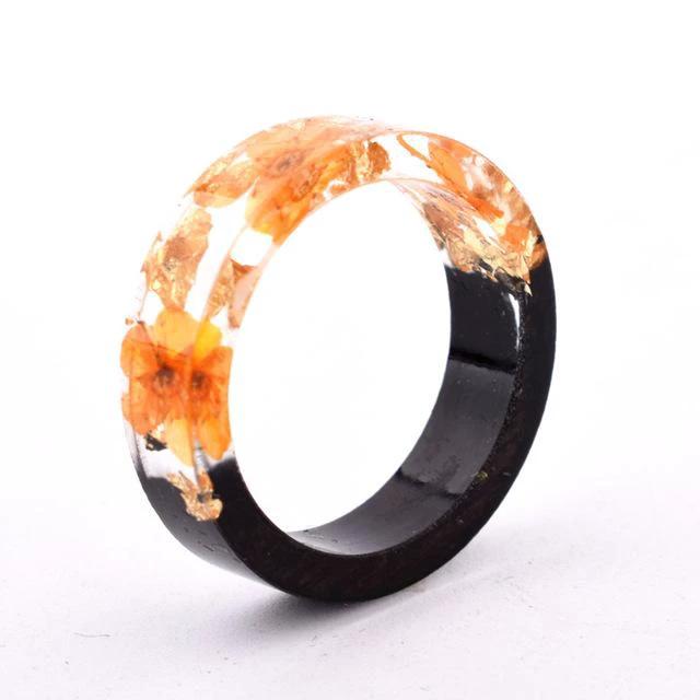 Flower Resin Rings by Bowlift