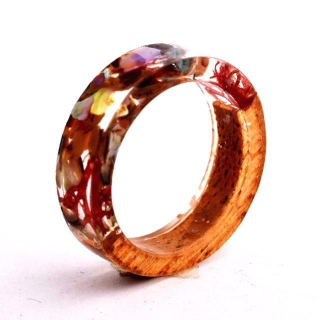 Flower Resin Rings by Bowlift