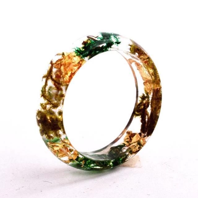 Flower Resin Rings by Bowlift