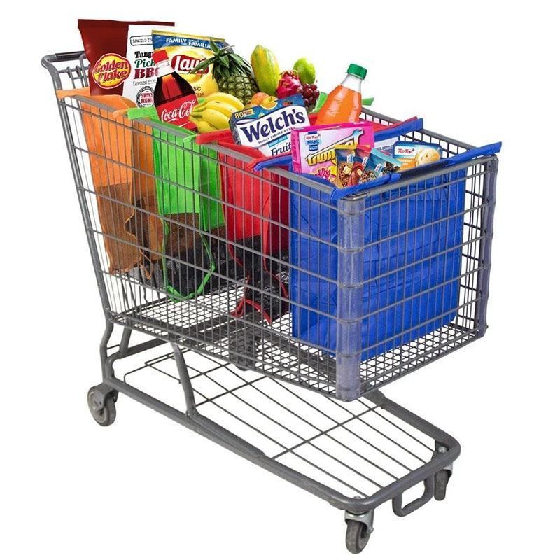 ShopEz - Shopping Cart Grocery Bags by Bowlift