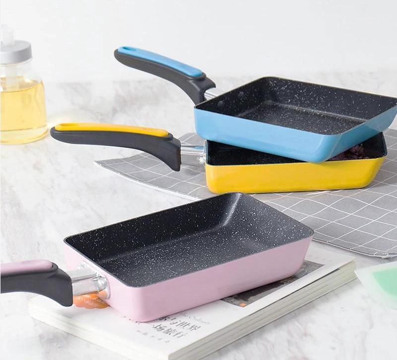 Ollam - Non-Stick Aluminum Egg Roll Fry Pan by Bowlift