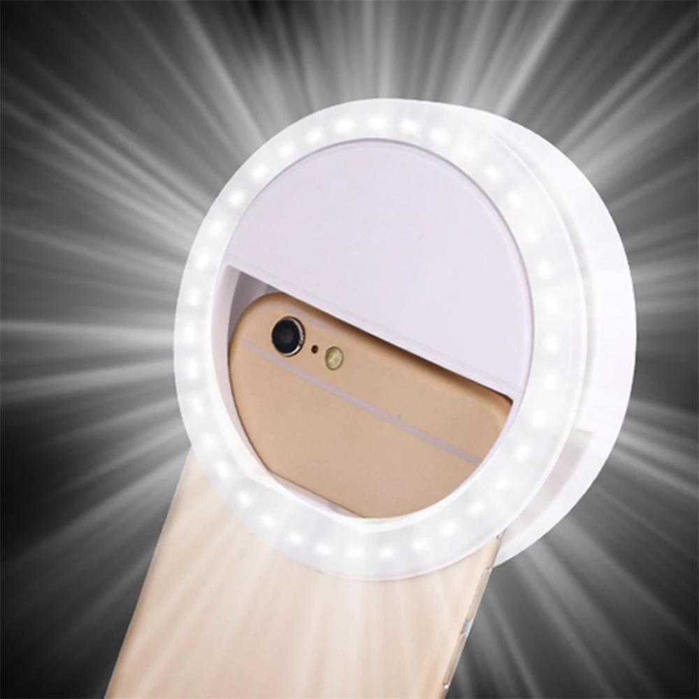 LED Ring Flash Mobile Camera Light by Bowlift