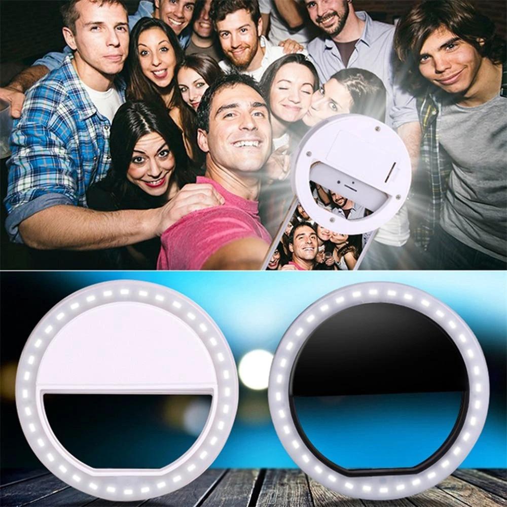 LED Ring Flash Mobile Camera Light by Bowlift